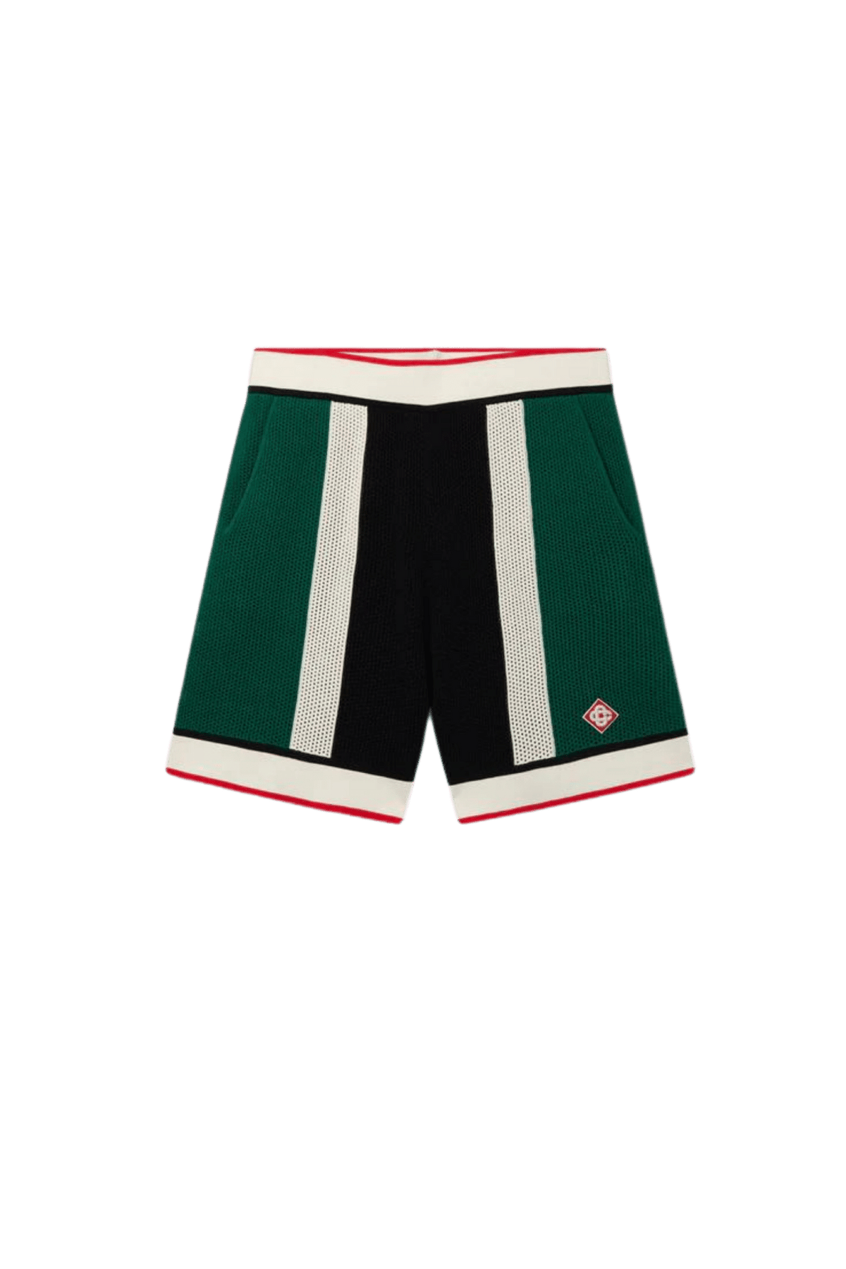 TENNIS MAILLE RAYĂ SHORTS