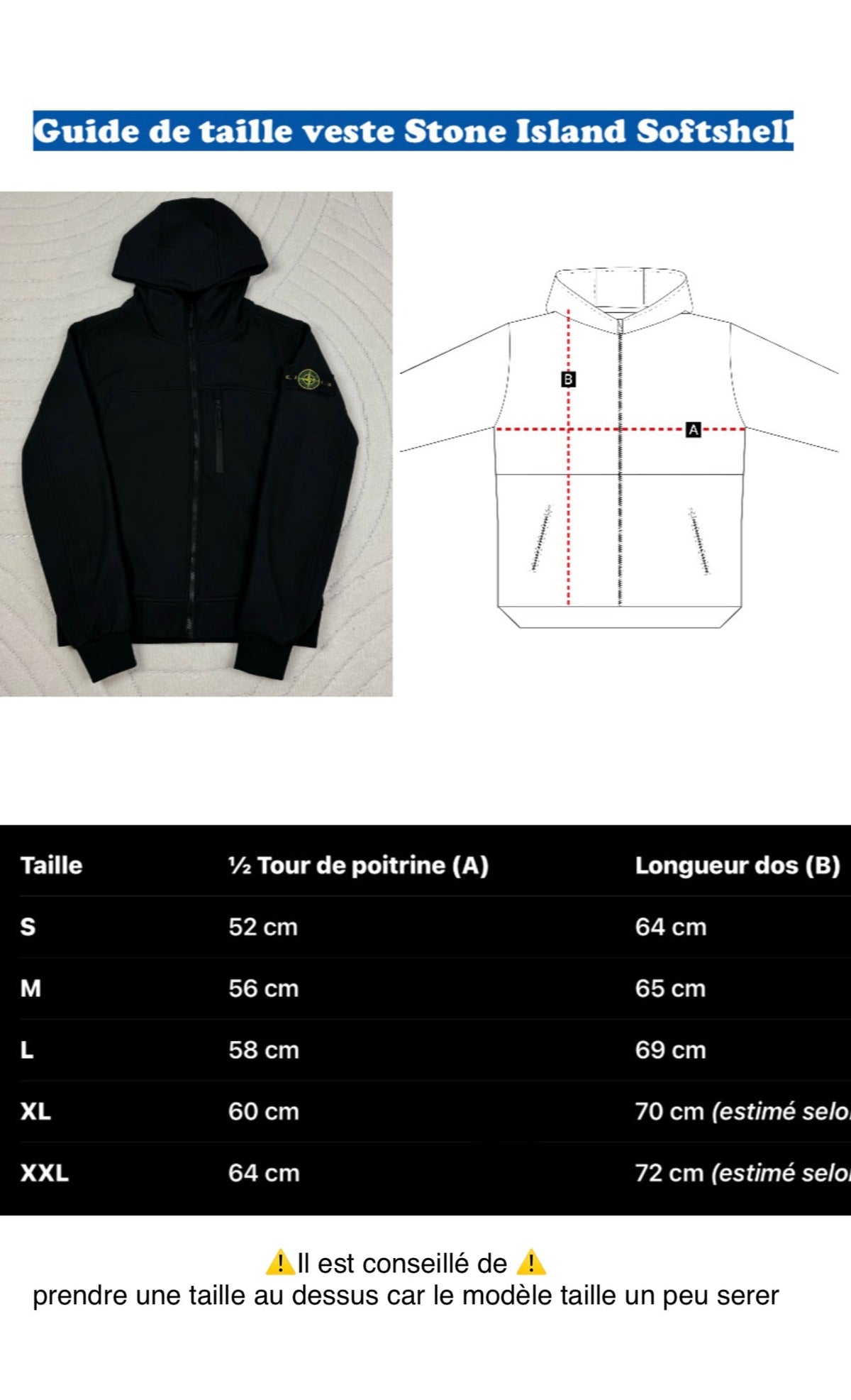 2.Veste Stone noir
