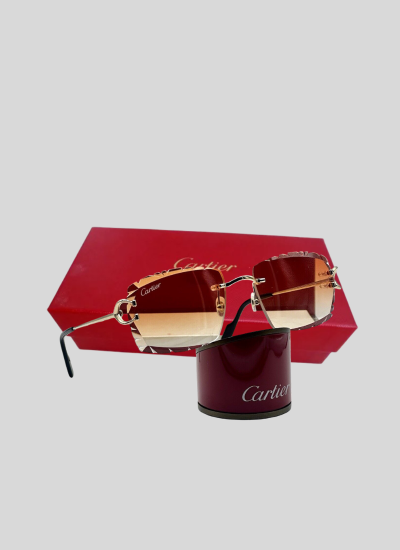Lunette C Verre brisé Red