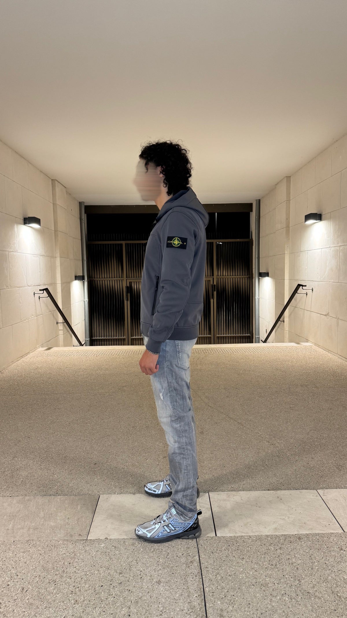 Veste STONE gris