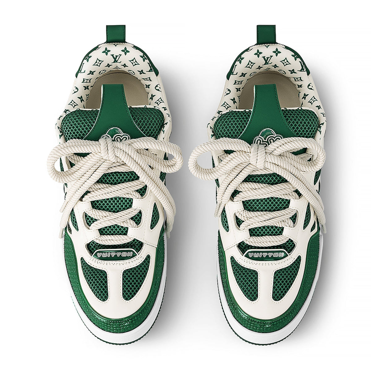 Louis Vuitton Skate Monogram Green