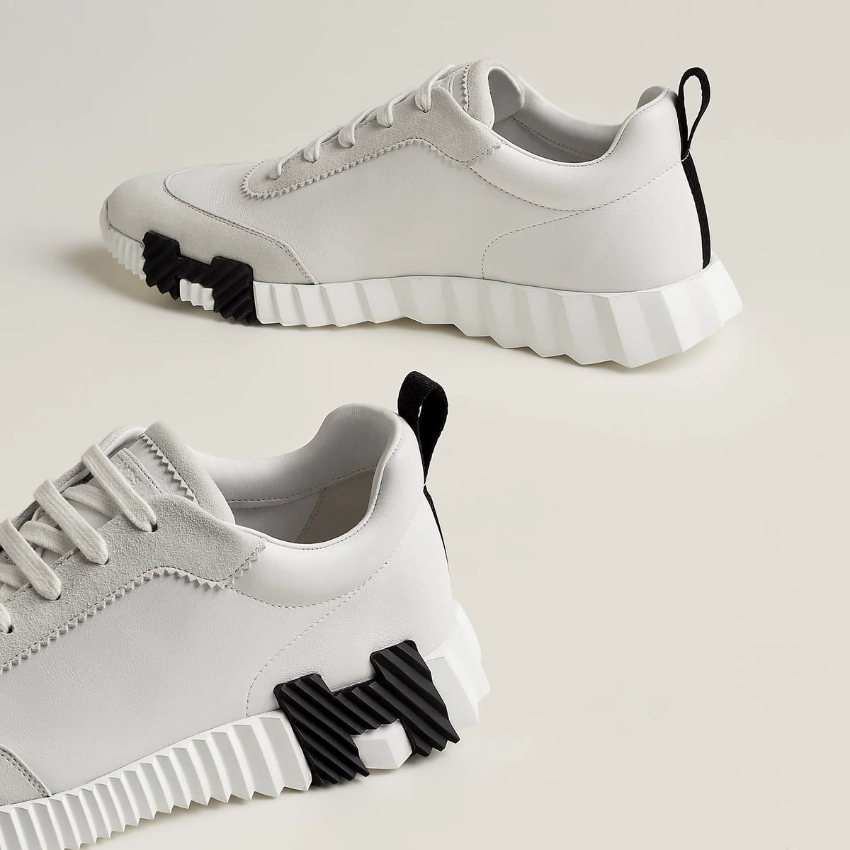 Hermès Bouncing Blanche/noir
